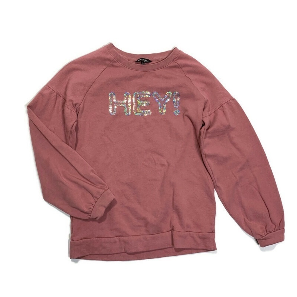 George girls 14-16Y sequin detailed‎ sweatshirt